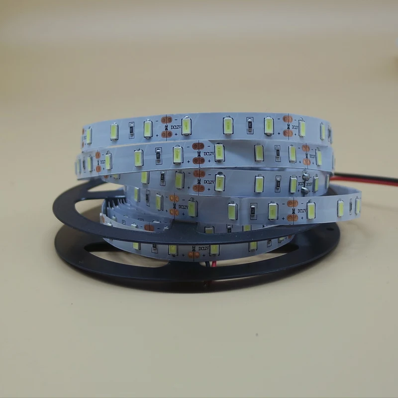 DC12V RGB СВЕТОДИОДНАЯ лента SMD 5050 5630 3528 2835 Fita Светодиодная неоновая Новогодняя