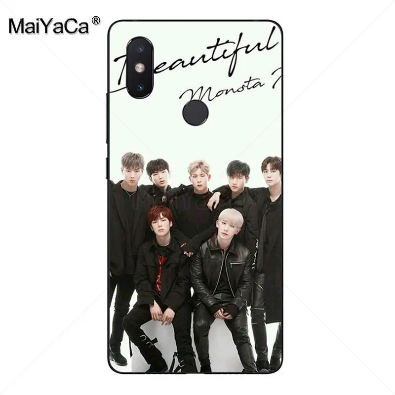 MaiYaCa Monsta X Band Amazing Новое поступление чехол для телефона xiaomi mi 8 se 6 note2 note3 redmi 5 plus note4 |