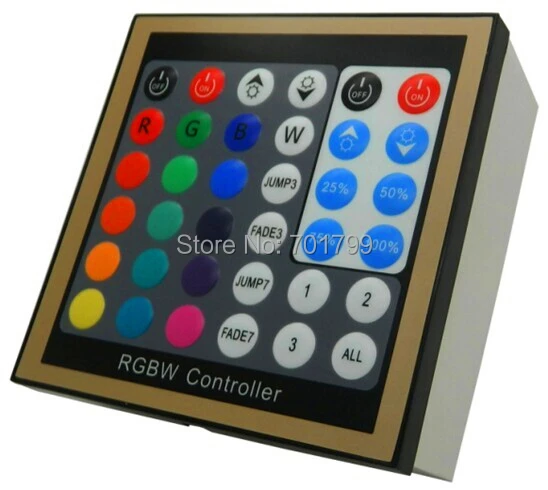40key RF RGBW панель контроллера Φ вход 4A * 4CH выход|control watch|controller coverpanel |