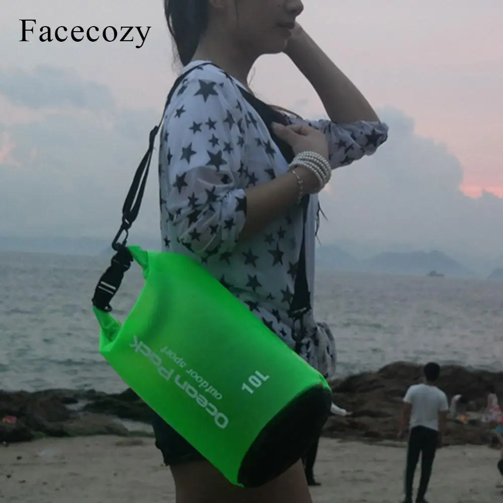 Facecozy летняя водонепроницаемая сумка для океана речная Треккинговая сухая из ПВХ