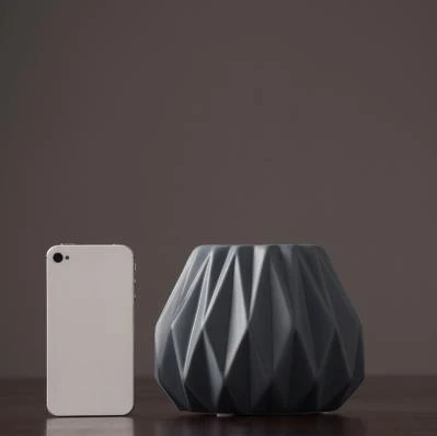 A 13x12cm Круглые и квадратные бетонные плантаторы силиконовые формы Глина Ремесло дома офиса декоративные горшки суккуленты цемент ваза силиконовые формы - Цвет: A 13x12cm