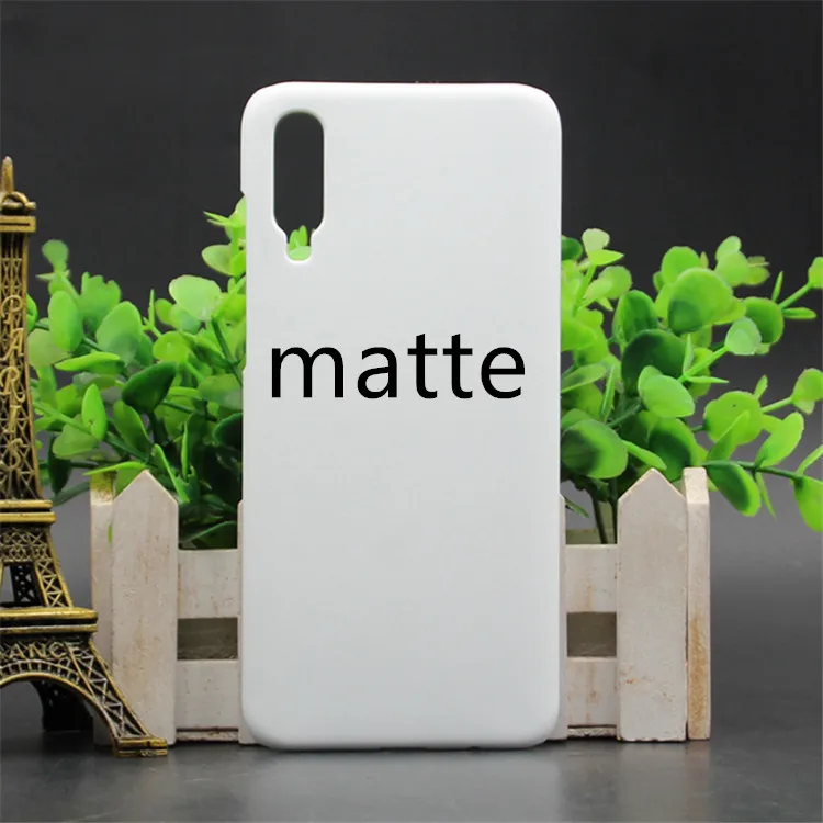 matte Чехол с сублимационным 3D-изображением для samsung Galaxy A10 A30 A20 A20e A40 A50 A70 A80 A90 M10 M20 M30 Пластик жесткий пустой чехол с принтами 10 шт - Цвет: matte
