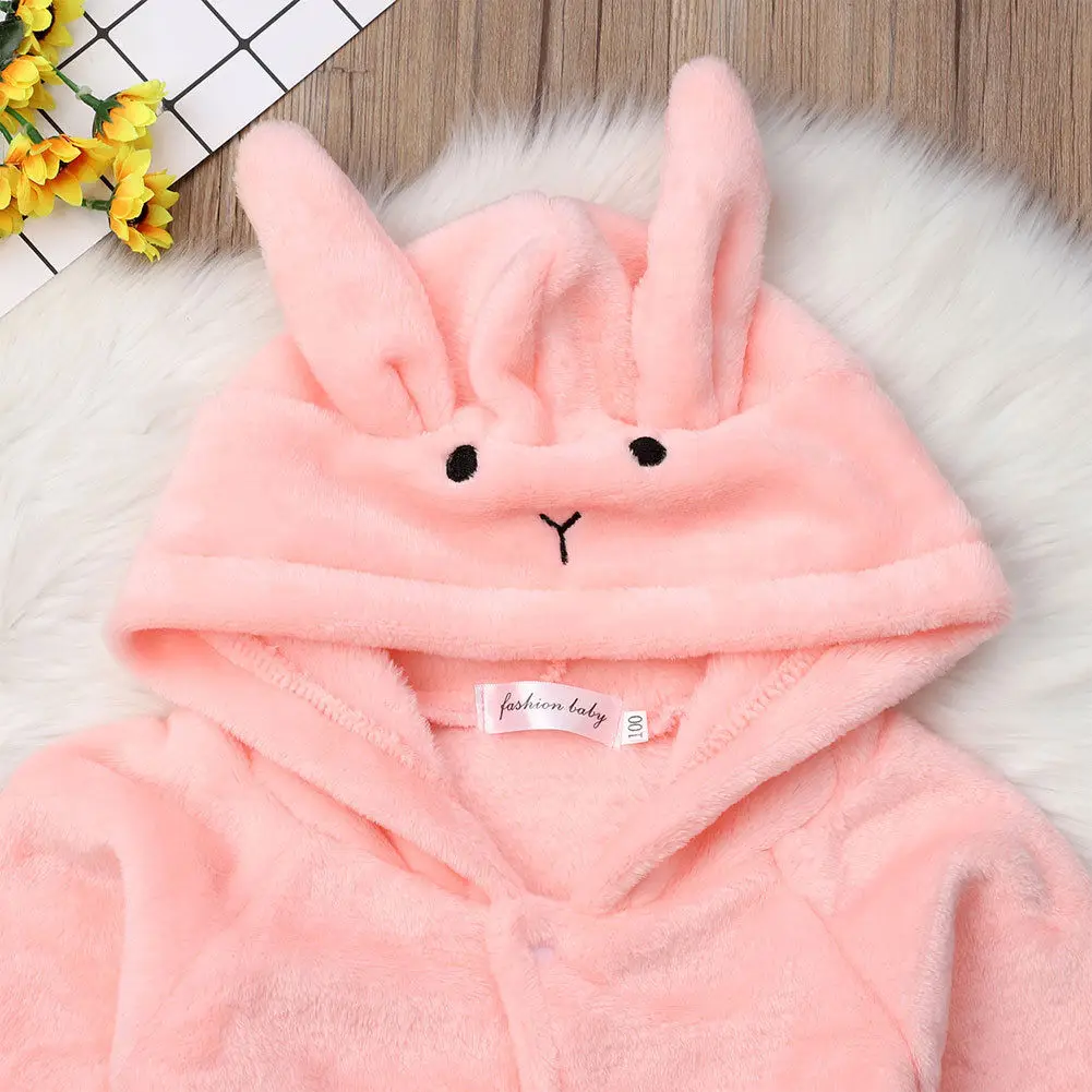 Emmababy 2018 для маленьких мальчиков и девочек зимние теплые с капюшоном ночь банный