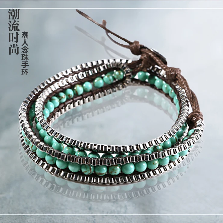 Men's New Summer Fashion Bracelet Jewelry Casual European Style PS116 | Украшения и аксессуары