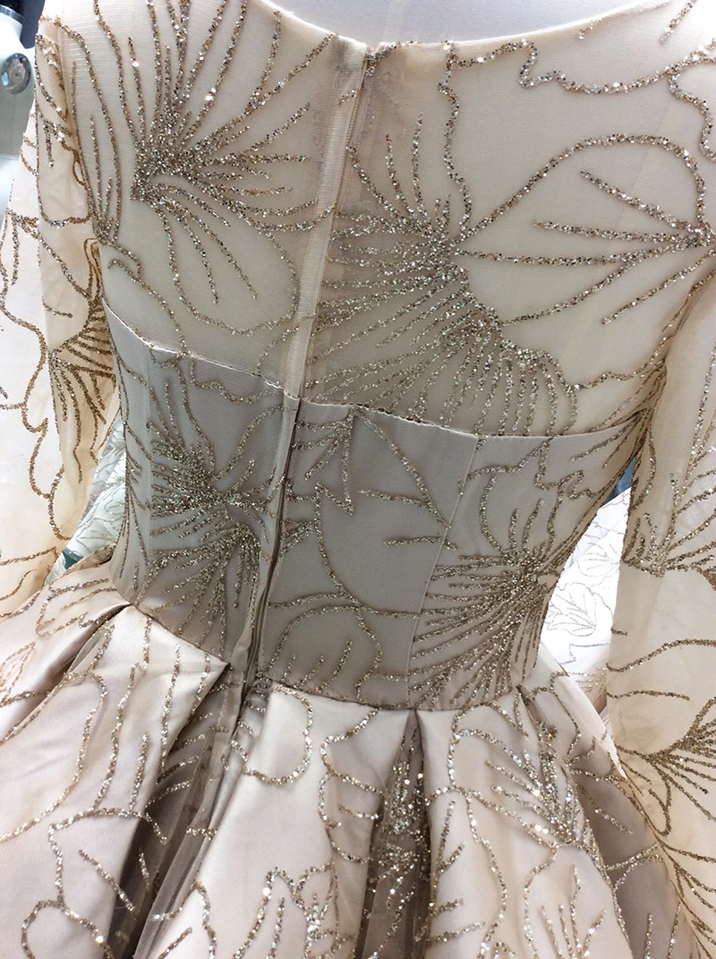 Роскошное бальное платье 2018 Длинные вечерние платья Блестящие блестящие