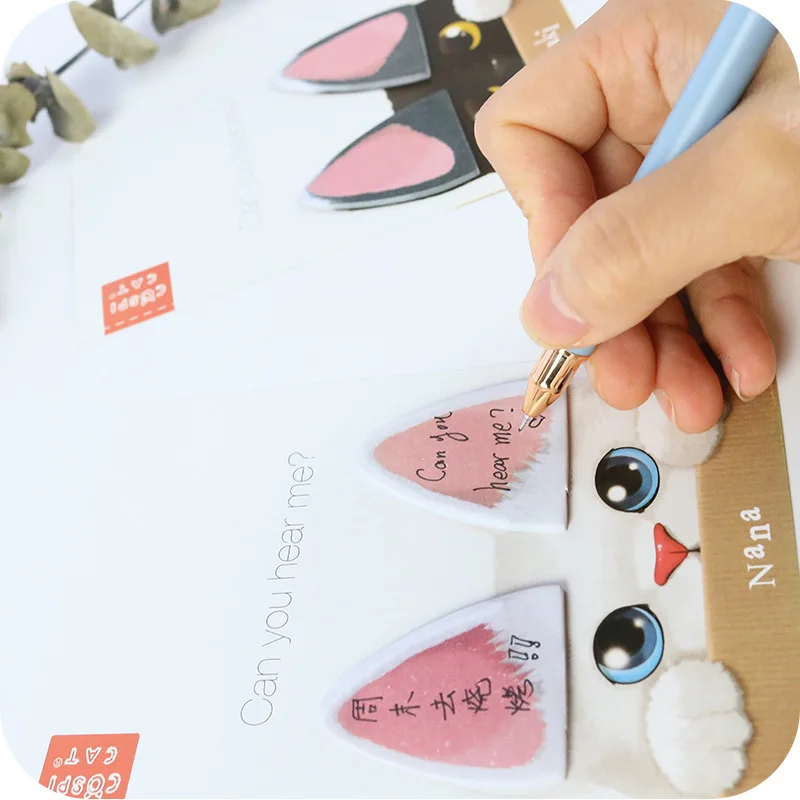 CXZY kitti наклейки для кошек заметки kawaii индексные вкладки блокнот наклейка