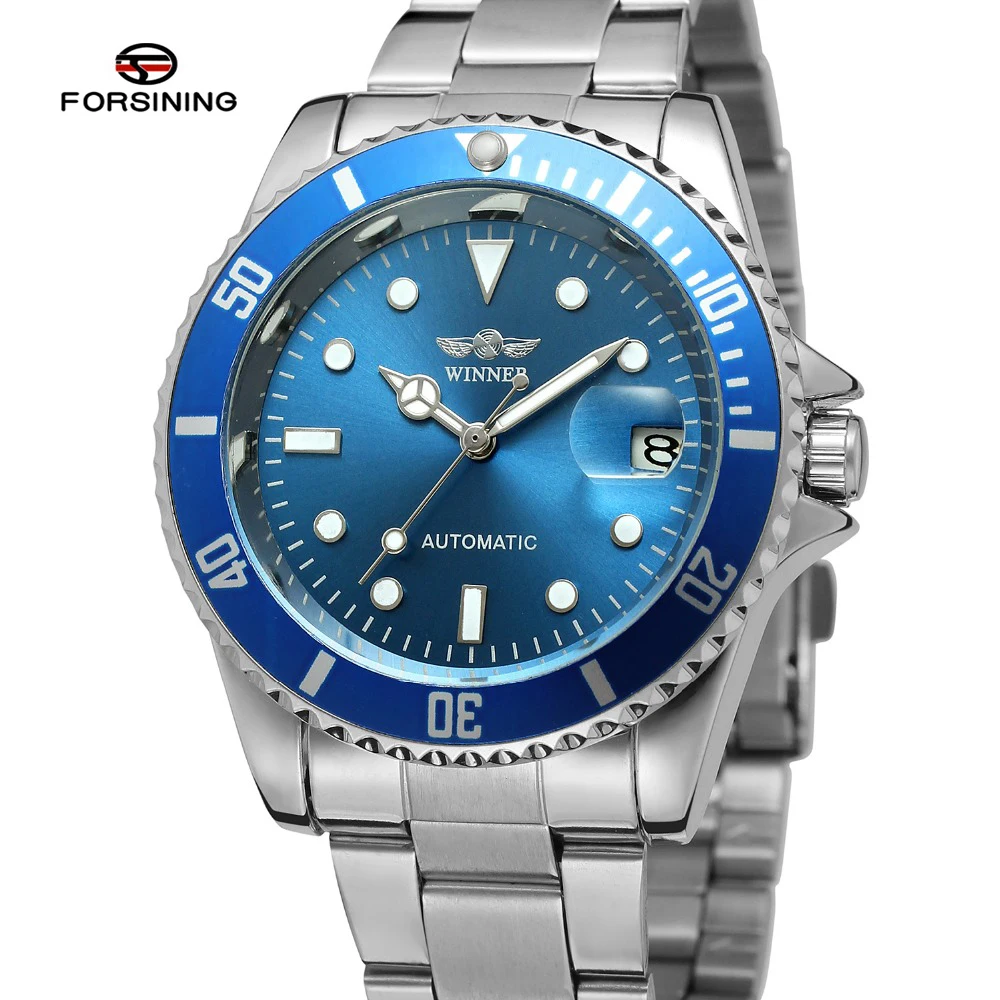 WINNER мужские часы Топ люксовый бренд автоматические механические всемирно