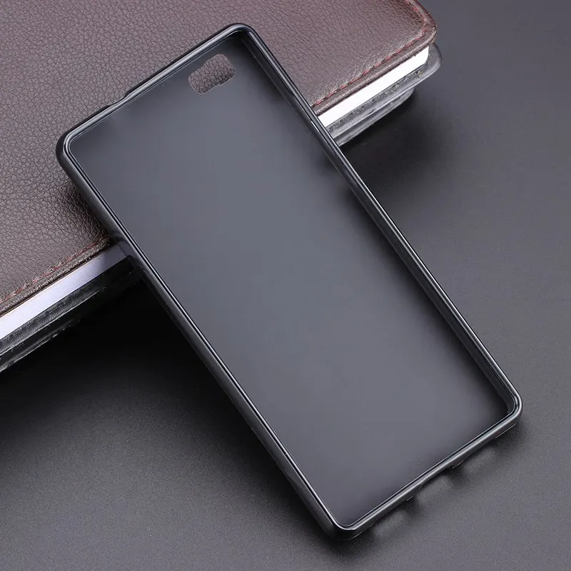 Хит продаж черный матовый мягкий гелевый Чехол из ТПУ для Huawei Nova P8 Lite 2017 P9 P10 Plus