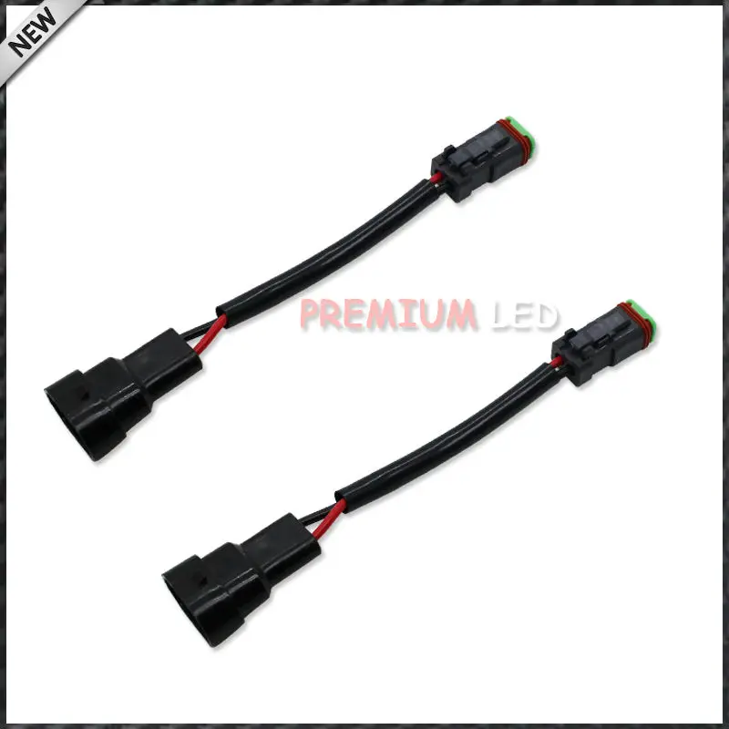 Сверхмощный проводки Туман света конвертер Адаптеры для сим-карт от H10/9145/9006 до