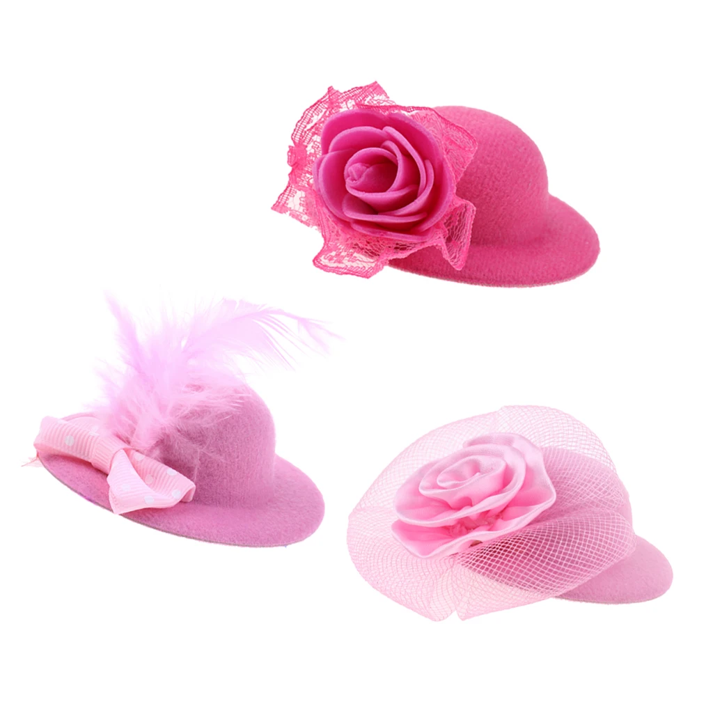 3 шт. модные женские винтажные круглые колпачки для кукол 28-30 см | Игрушки и хобби