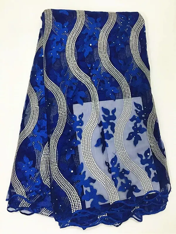 (5yards/lot) AXSN83 good looking embroidered French lace fabric factory price African net for party dress! | Дом и сад