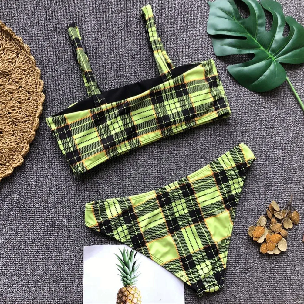 

2018Wish Factory Bikini Bikini Lattices New Style Bathing Suit