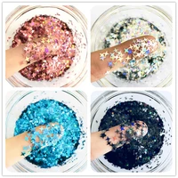 10g20g star glitter diy crystal slime supplies ultra thin slices nails art tips box accessories decoration toys for kids