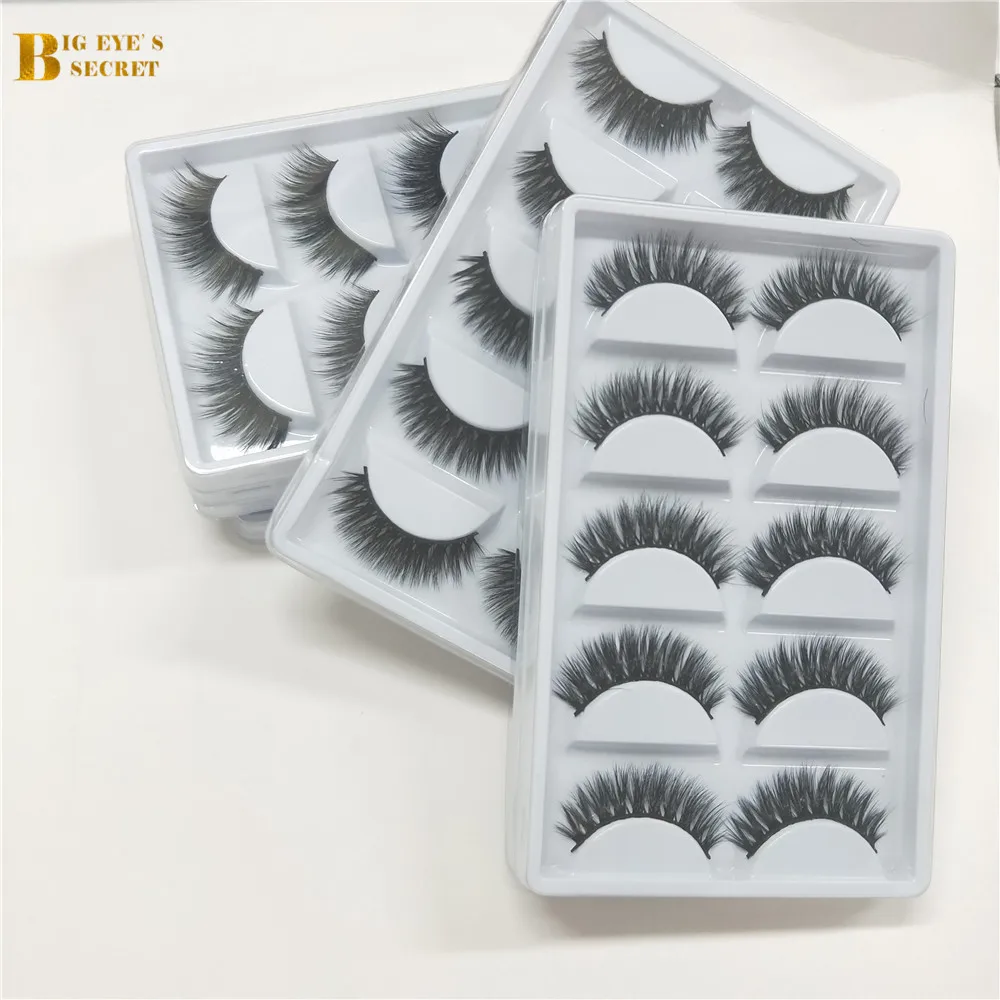 

Cruelty free Handmade Reusable Natural Eyelashes False Lashes create your own 3d silk lashes false eyelashes free shipping