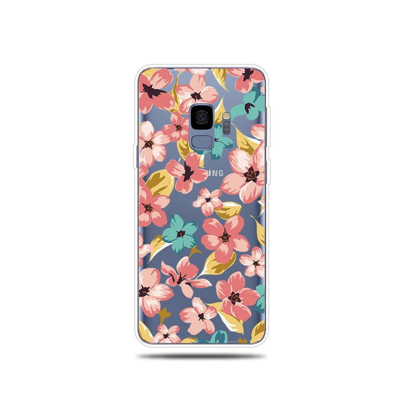 Благодаря открытому силуэту силиконовый чехол для телефона Samsung Galaxy S5 S6 S7 край S8 S9