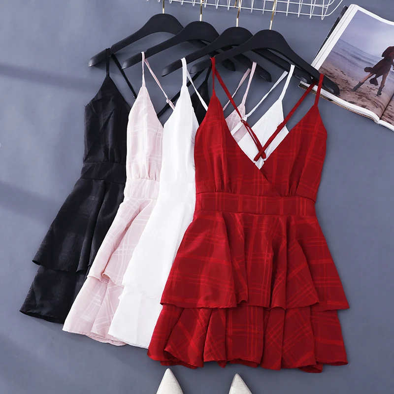 ALPHALMODA лето 2019 праздничный пляжный костюм с открытой спиной высокая талия