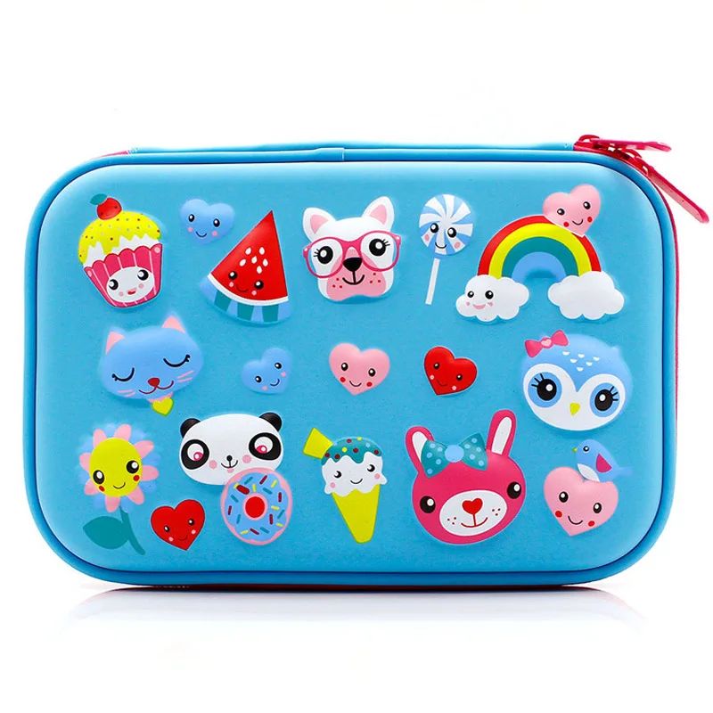 1 шт. креативный мультяшный чехол для карандашей с тортом и фруктами милый