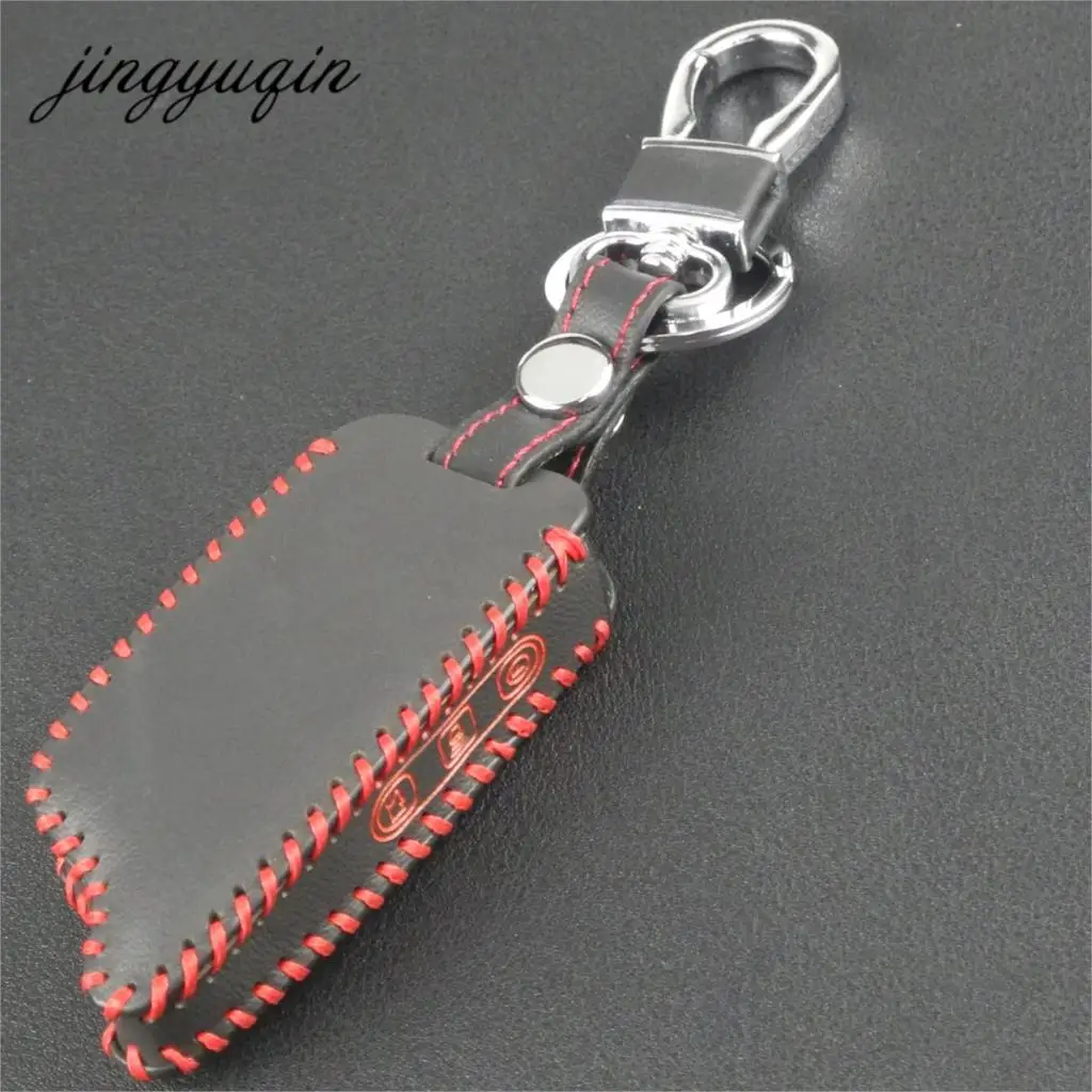 Кожаный чехол для ключей jingyuqin TW9010 TW9030 Tomahawk TW 9010 9030 TwoWay с ЖК-дисплеем и