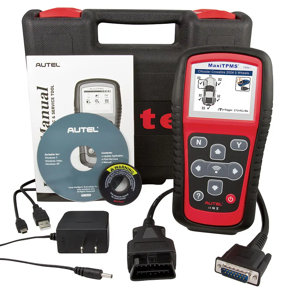 Autel MaxiTPMS TS501 TPMS датчики давления в шинах активировать и инструмент для декодирования системы контроля давления в шинах tpms диагностические инструменты