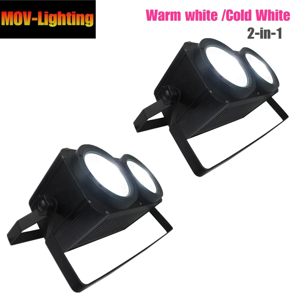 Led аудитория COB Blinder светильник 2 глаза 200 Вт для сцены ТВ студии церкви