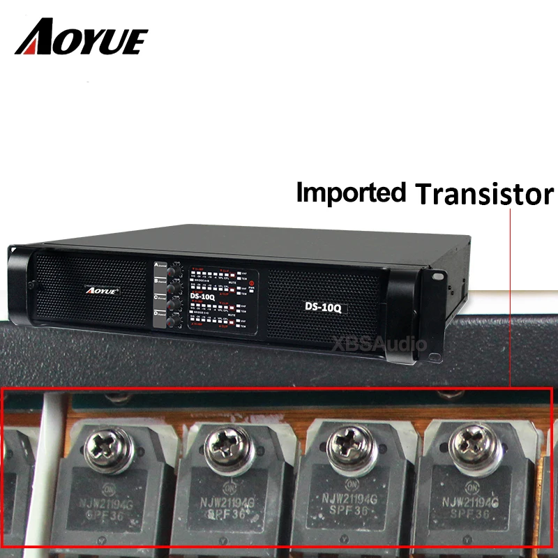 DS 10Q 4 канальный и профессиональный усилитель|professional amplifier|amplifier professional4 amplifier |