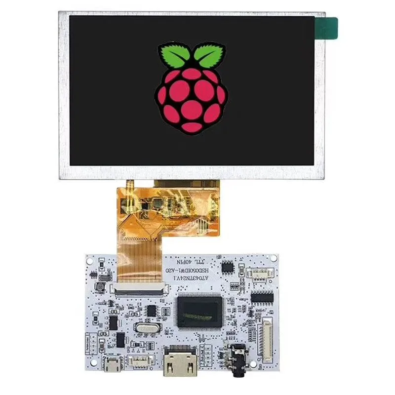 Совместимому с HDMI + аудио ЖК дисплей драйвер платы 5 дюймов панель 800*480 USB 5V DYI