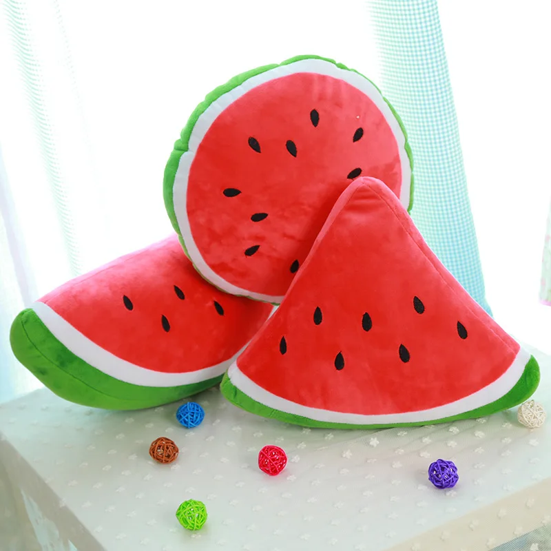 2016 цельная ПП хлопковая плюшевая игрушка арбуз подушка для автомобиля серия
