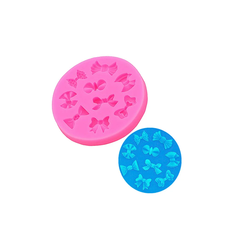 Гаджеты формы для помадки силиконовая форма банта инструменты украшения тортов