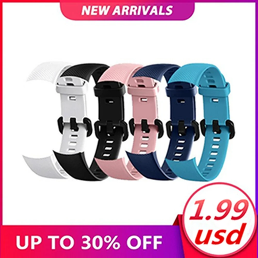 Умный Браслет для huawei Band Honor 4 ремешок Amole силиконовый цветной экран фитнес трекер