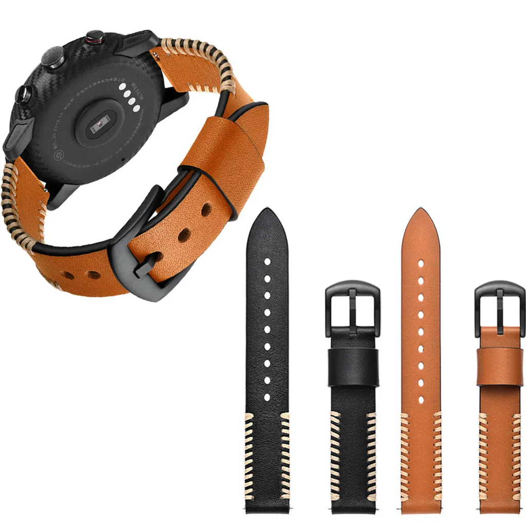 Кожаный ремешок для наручных часов браслет Amazfit Stratos Smart Watch 2/2 S специально