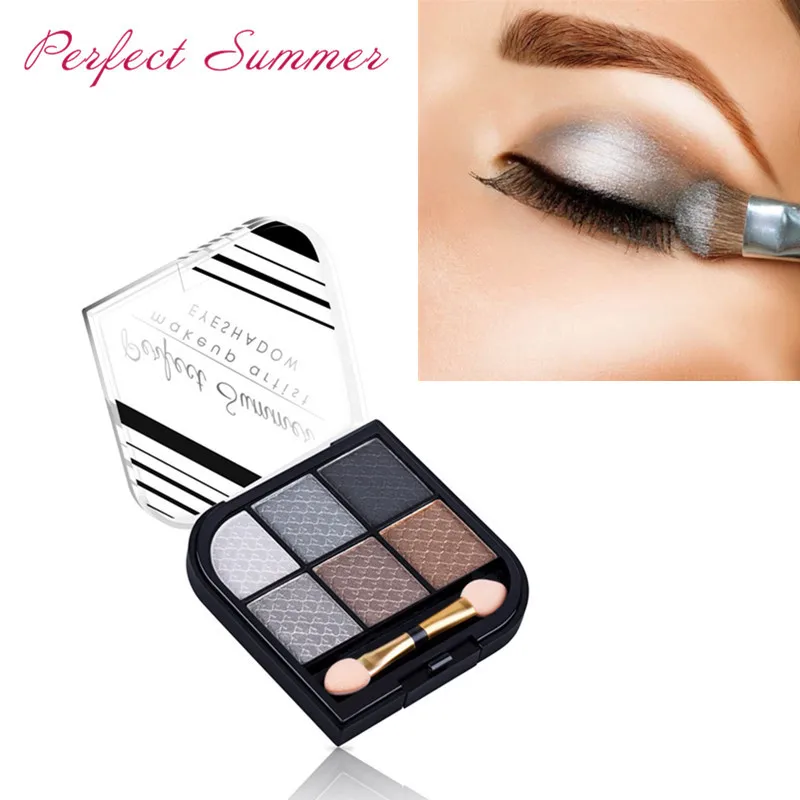 Идеальная летняя красочная палитра теней для век высокого качества Pro модная