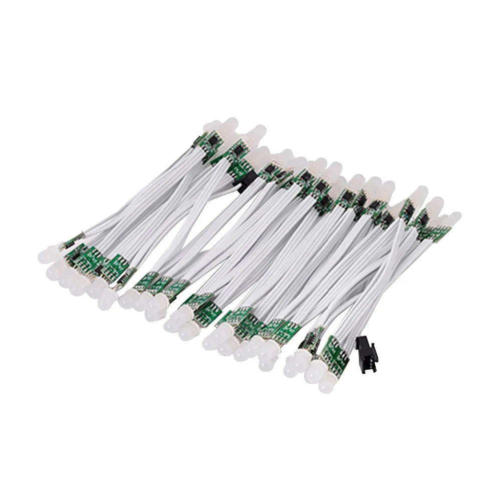 Оптовая продажа 100 шт. WS2811 IC светодиодный пиксельный модульный строка 9 мм DC12v