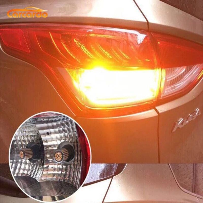Carardo 1156 1157 светодиодный ламповый светильник 20 Вт 144SMD CanBus тормозной фонарь BA15S P21W