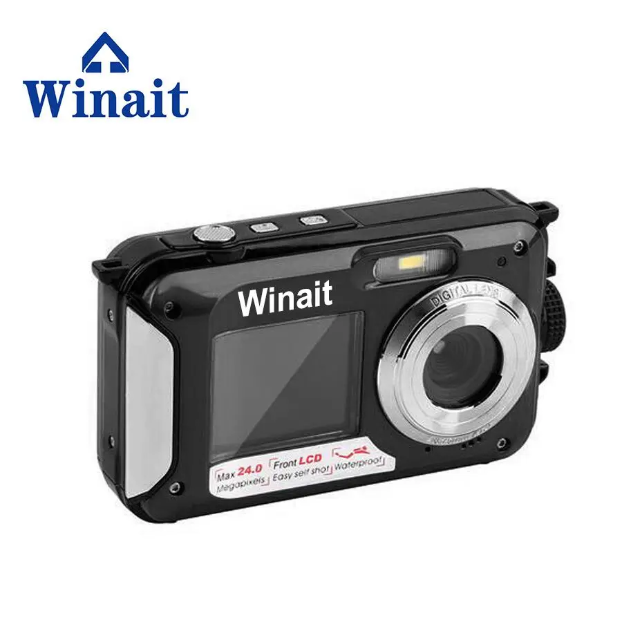 

Hot Sale 24MP Professional Digital Camera DC-16 3meters Waterproof Cameras Digital Dual Display 1080P HD Mini Camera