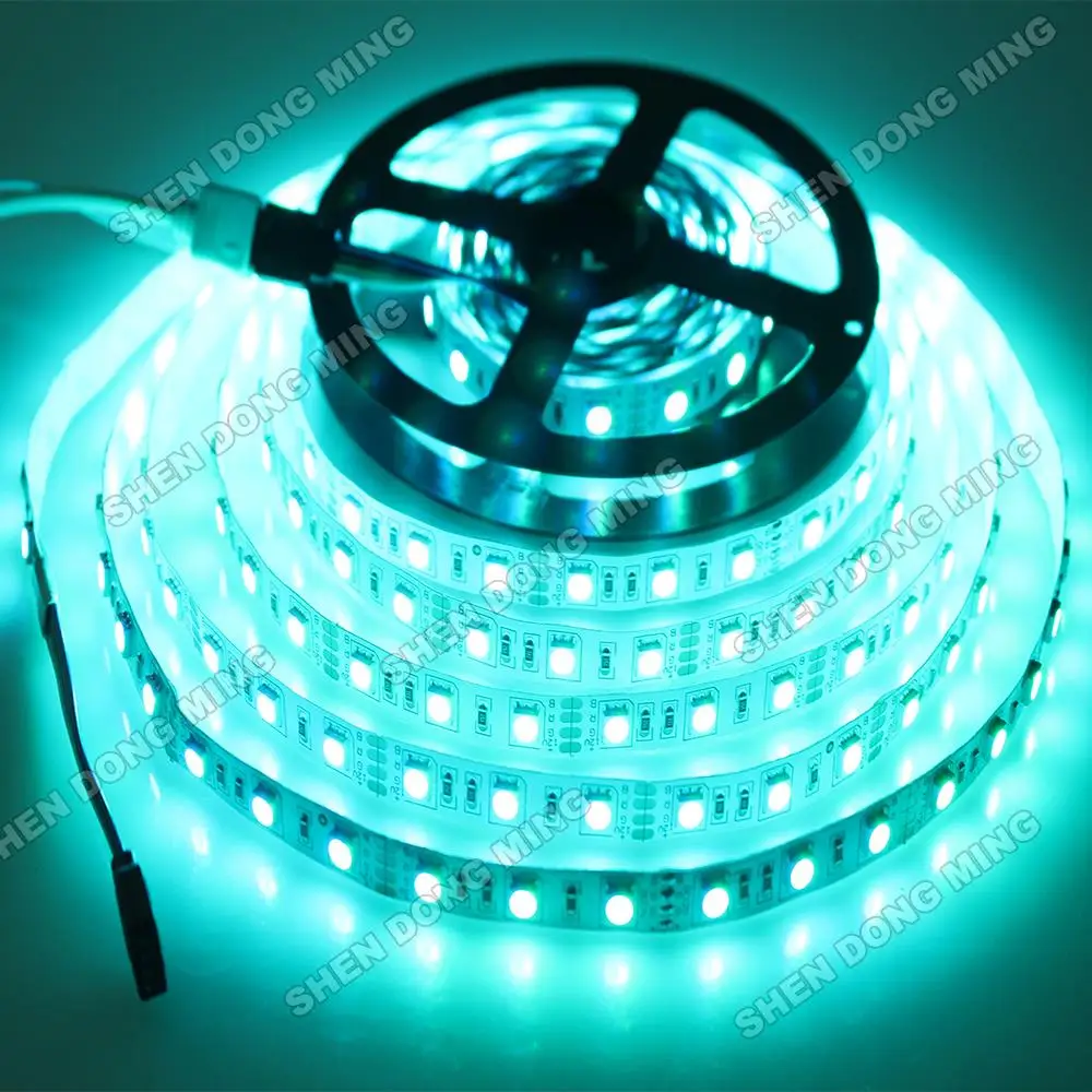 Набор цветных (RGB) светодиодных лент 300 светодиодов/5 м 5050SMD гибкий светодиодный