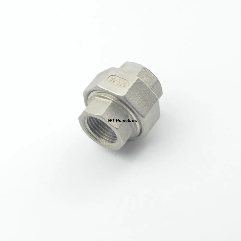 Штуцер для труб пива 1/2 дюйма Женский Разъем BSP 304 Соединительная труба из