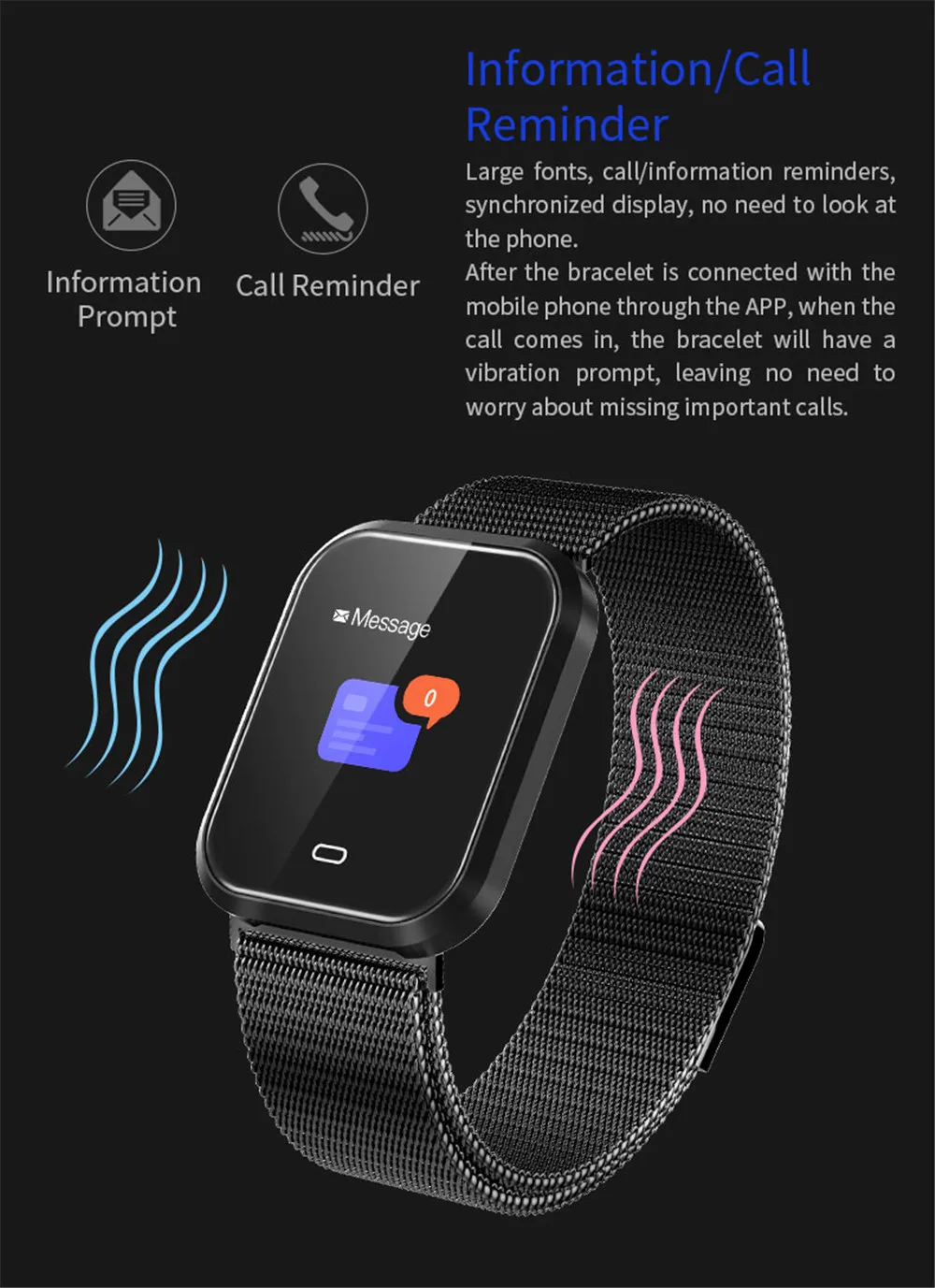 CD16 Смарт часы кровяное давление мониторинг сердечного ритма IP67 шаг спортивные фитнес часы мужские модные умные часы для Android IOS