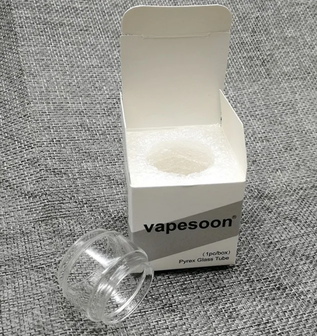 Замена Vapesoon Нормальная/жир Pyrex Стеклянная трубка для Sky Solo Plus бак 8 мл емкость 25 мм диаметр Быстрая - Цвет: Fat
