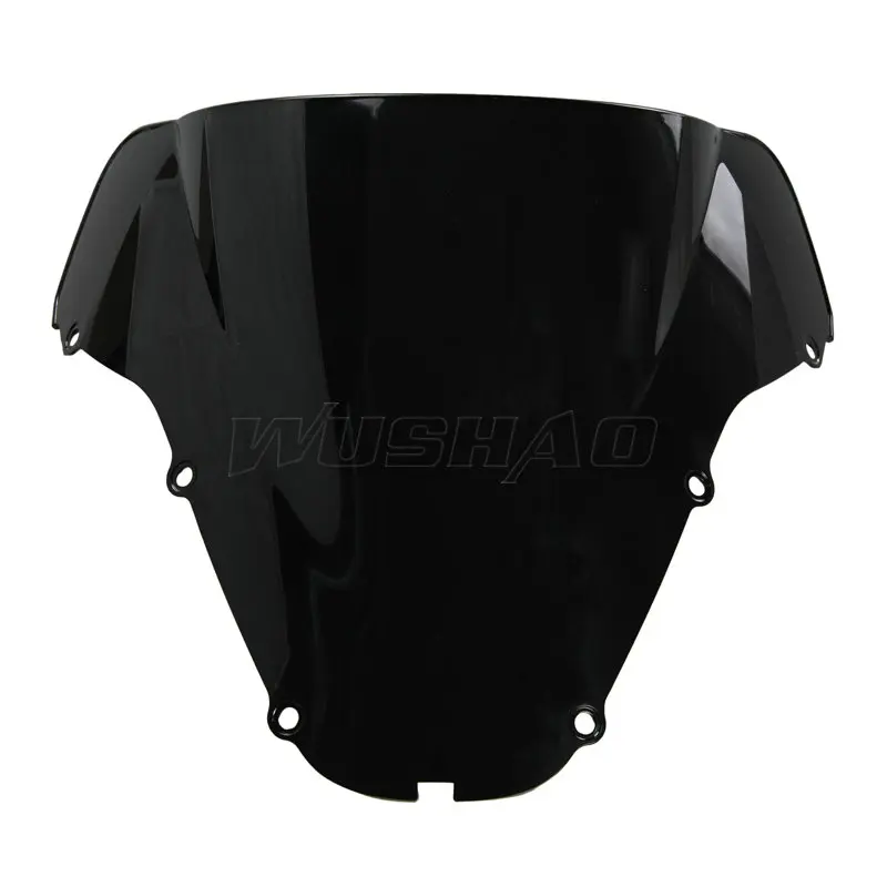 Мотоцикл двойной пузырь лобовое стекло ветер экран для 2000 2001 Honda CBR900RR CBR929RR CBR 900 929 RR 00 01 Fireblade Черный