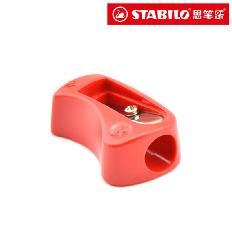 6 шт./лот Stabilo 4532 Антикоррозийная прочная Безопасная мини точилка для карандашей с