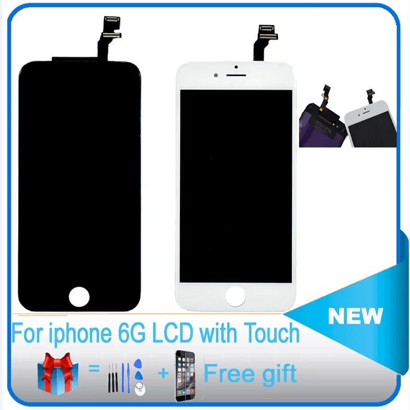 AAA + качественный ЖК дисплей для Apple iPhone 6 plus 5G/SE/5S/5C/8G/8 Plus полный сенсорный экран с