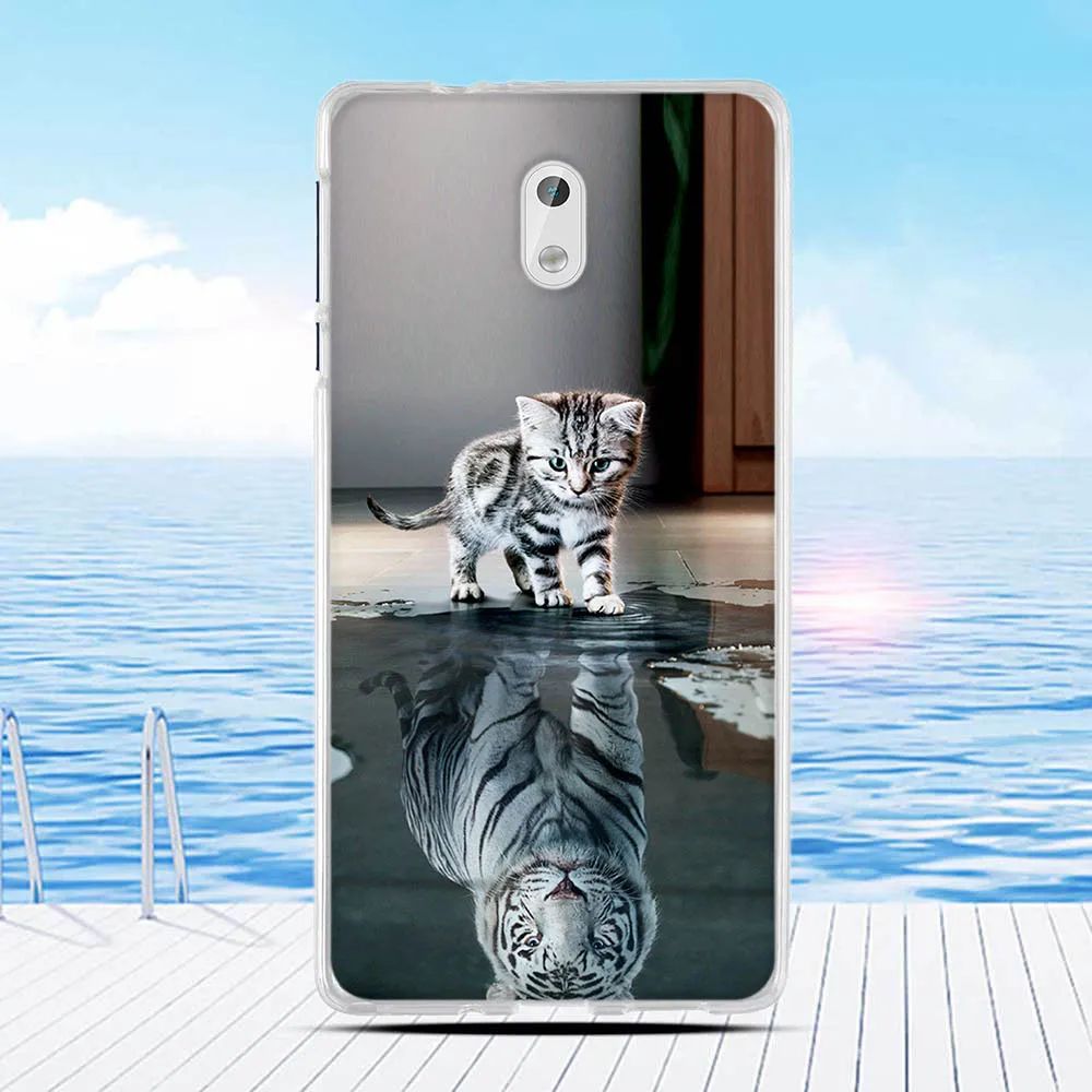 Тонкий мягкий чехол для Nokia 3 телефона силиконовый Coque защитный | Мобильные