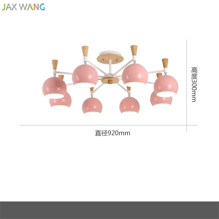 Современные креативные круглые люстры в скандинавском стиле JW _ светодиодный