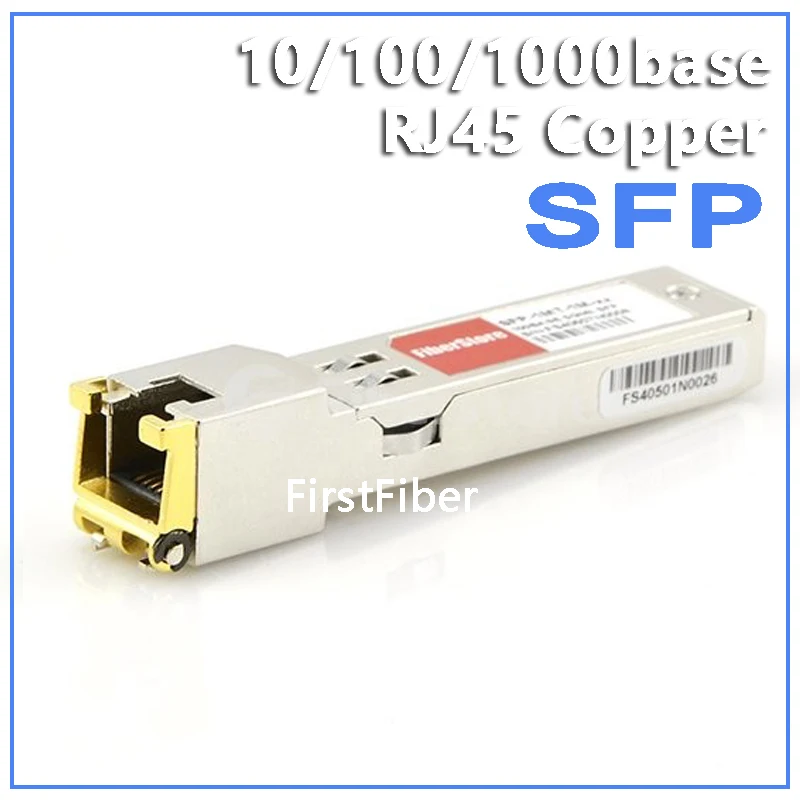 10/100/1000BASE-T SFP Автоматическое согласование медный модуль приемопередатчика 100m |