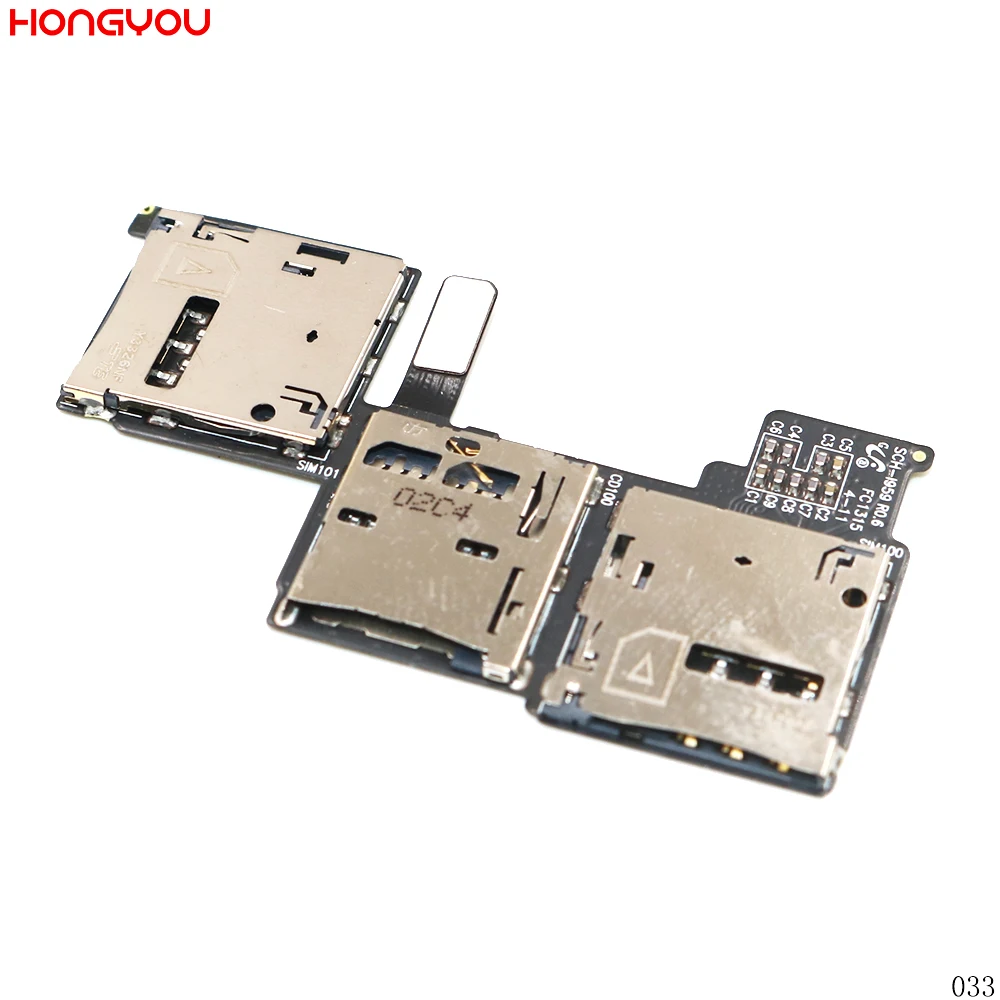 Гибкий кабель для Samsung Galaxy S4 I959 I9502|connector flex cable|flex cablesim card slot |