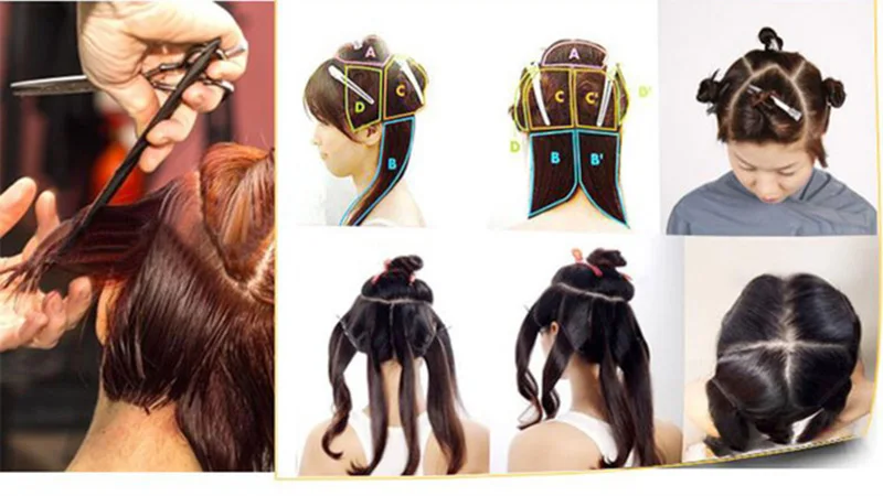 Mythus Professional Salon Section Hair Clips 10PCS/Set High Quality Waterproof Heat Resistant Barber Sectioning Hair Salon Clips