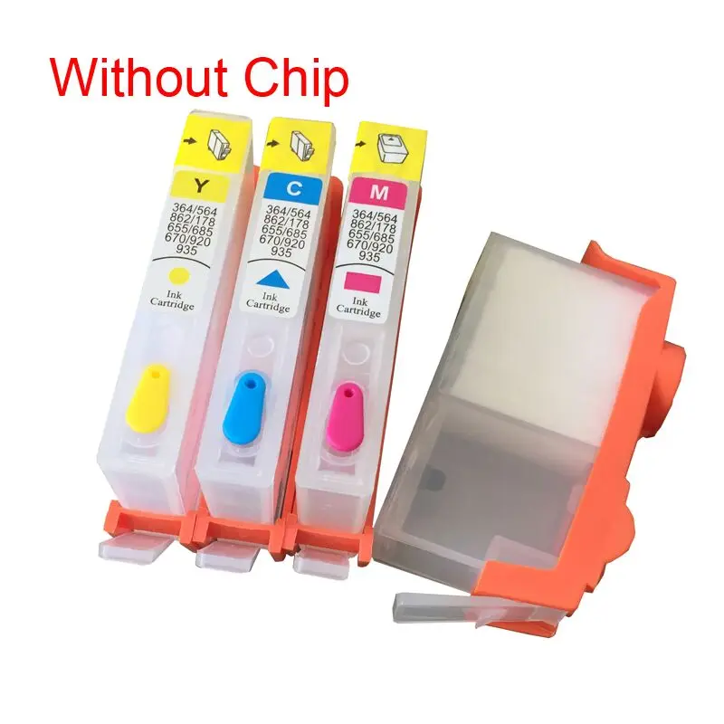 Картридж для принтера Einkshop многоразовый картридж HP 903 904 905 OfficeJet 6950 6956 Pro 6960 6970 без