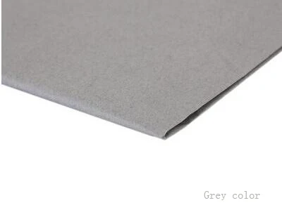 grey color Высокое качество, горячая Распродажа, упаковочная бумага из ткани и Подарочная обертка, бумажная бумага DIY Материал конфет цвета 50*66 см 40 шт в партии - Цвет: grey color