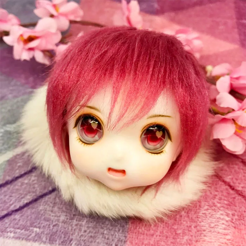 Глаза кукольные полноразмерные с металлическим эффектом 10-22 мм в форме сердца