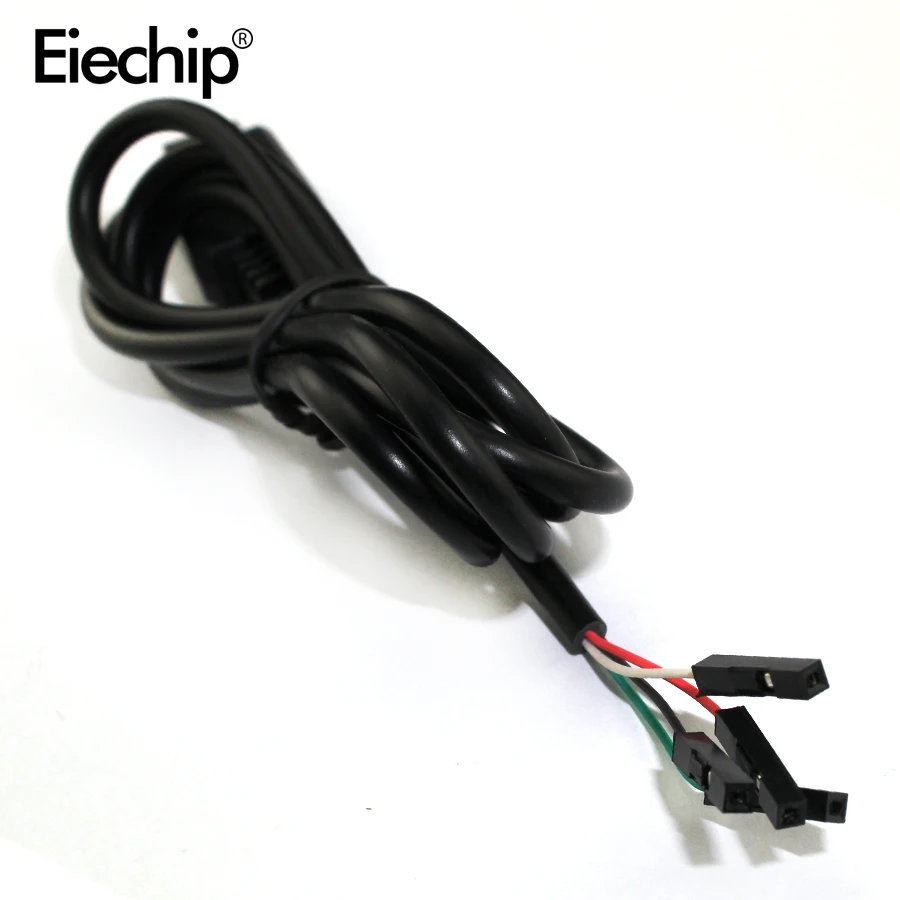Черный PL2303HX преобразователь USB в RS232 TTL USB-COM модуль последовательного адаптера |